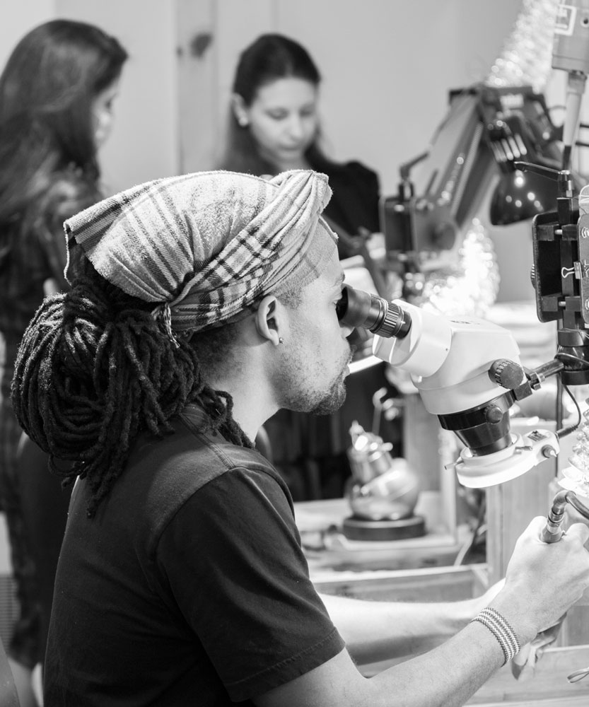 In-house jewelry production at Market Street Diamonds