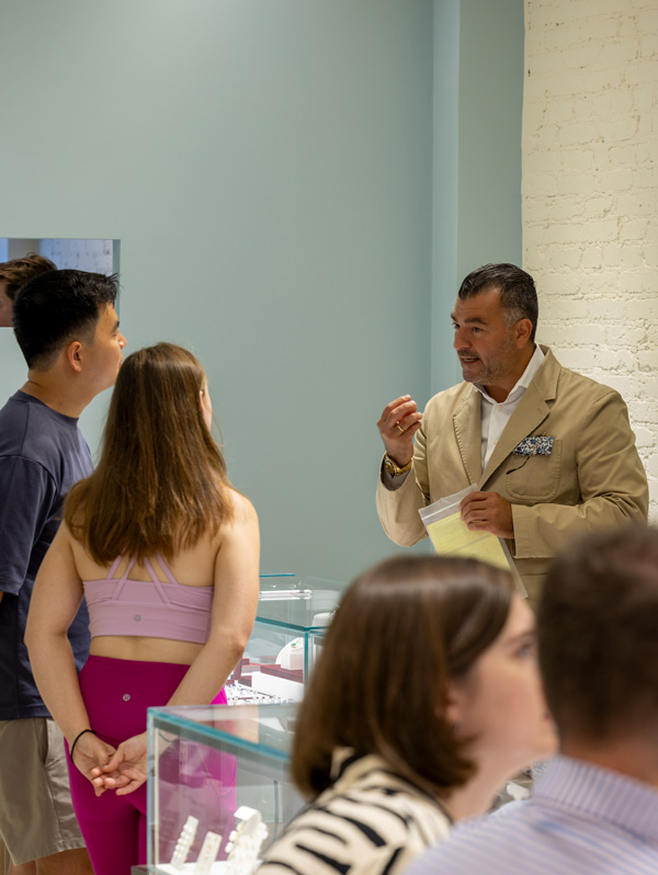 Intial consultation at Market Street Diamonds