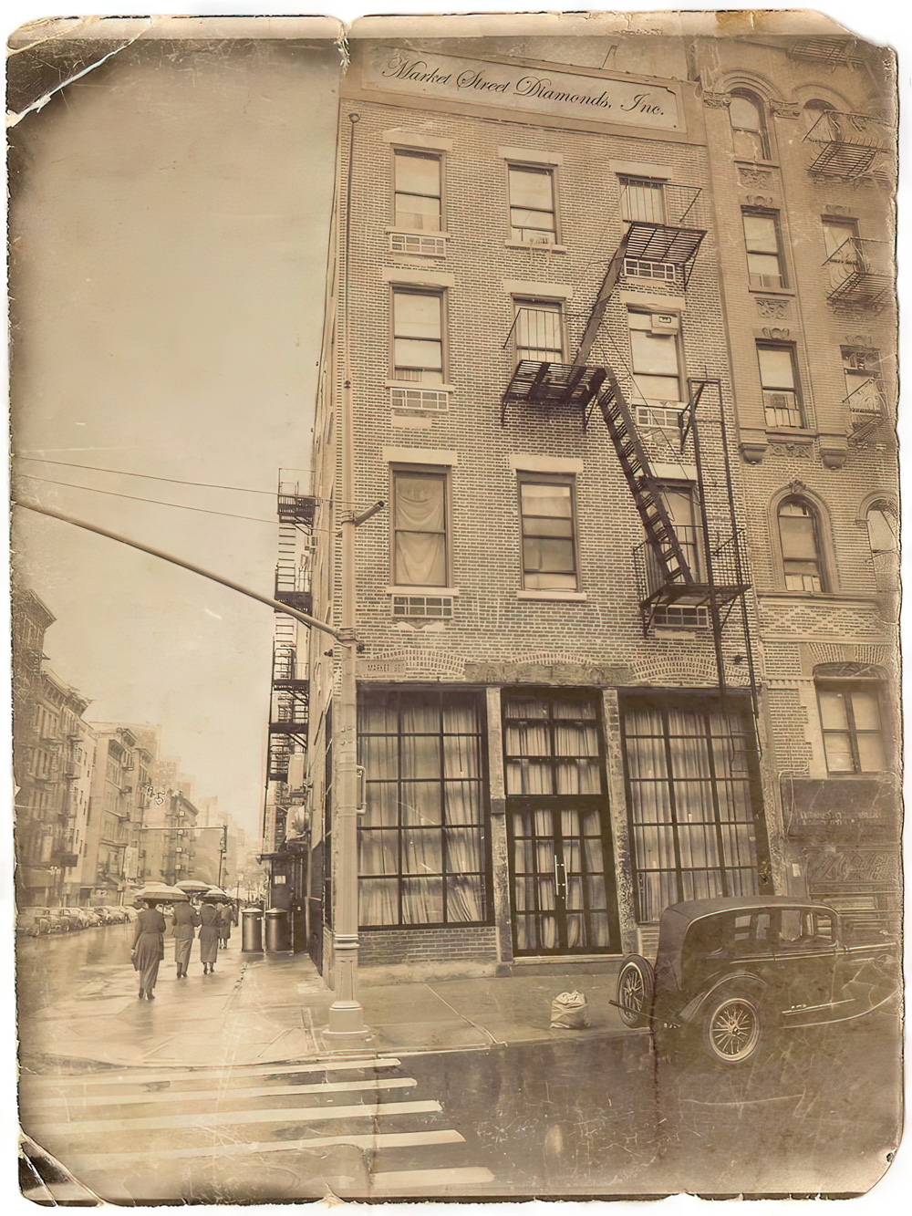 Market Street Diamonds in 1906 Reimagined 